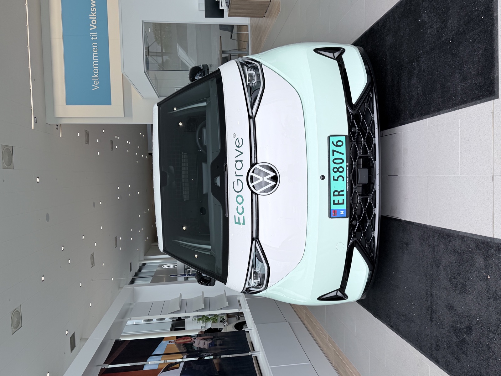 EcoGraves nye Volkswagen ID. Buzz GTX sett forfra.